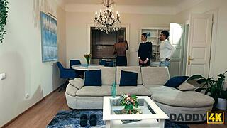 Daddy4k slutty wednesday is cheating on her bf with big black cock