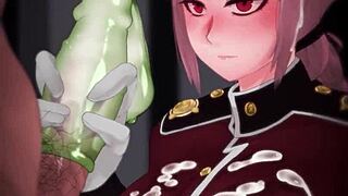 Big Tits Handjob On Black Cock Until Cum