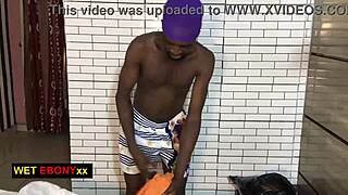 sweet tight pussy licked by huge black cock