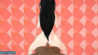 Shy Gal Bends Over for Doggystyle Fucking with Monster Cock and Cum