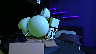 Fucking Hard Cow Slut in Doggy with Monster Cock and Big Ass Blowjob