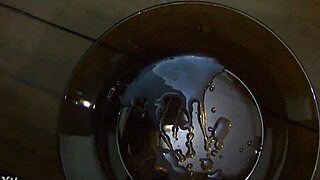 The group banging escalated into a wild blowbang and bukkake session