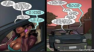 Cheating husband brutally fucks ebony maid in kitchen!