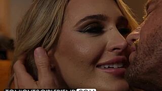 Ella reese is tonights girlfriend, blowjob and titty fuck