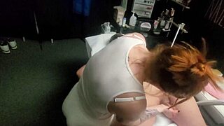 He Comes For Lingam Massage But I Love To Use My Dildo To Peg My Client