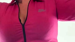 I Train At The Gym, Sweating From My Wet Pussy Onto My Natural Tits