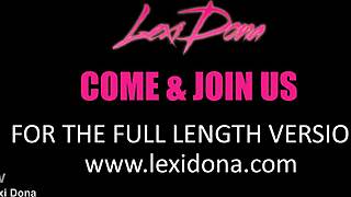 lexidona shows fitness lesbian skills