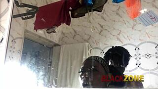 Forbidden fuck with stepmother in bathroom