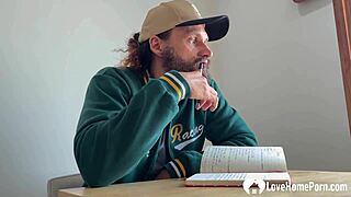 Redhead cutie slut bound tight by hard rope