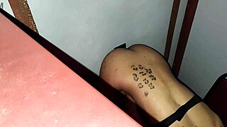 Petite latina with piercing experiences first glory hole sucking and pussy fucking