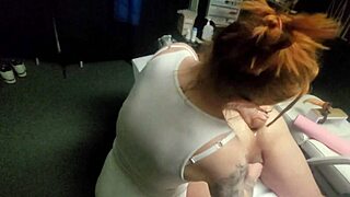 He Comes For Lingam Massage But I Love To Use My Dildo To Peg My Client