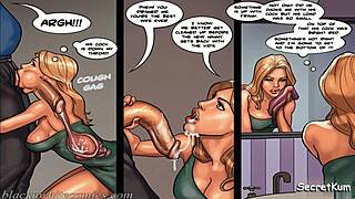 Cheating husband brutally fucks ebony maid in kitchen!