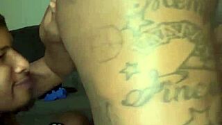 Who slurps that sloppy ebony ass best in this monster cock compilation?