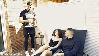 Mary Rock Playing With Two Monster Cocks Intensely