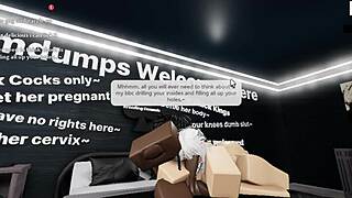 Roblox Cat Girl Bent Over For Big Black Cock In Doggystyle