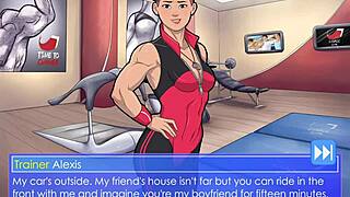 trainer alexis fucks you with strapon in your new life