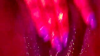 Ebony beauty cums hard from masturbation!