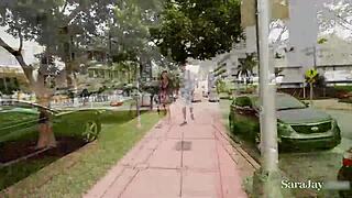 Maggie Green: Latina Lesbian Lick And Cum