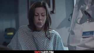 Busty milf and teen 18+ get fucked by the doctor in a hardcore group reality scene