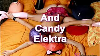 Blonde coeds candy elektra and victoria lick pussy in 69