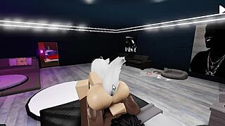 Roblox Cat Girl Bent Over For Big Black Cock In Doggystyle