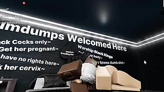 Roblox Cat Girl Bent Over For Big Black Cock In Doggystyle