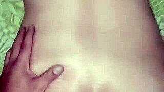 Curvy blonde babe enjoys deep anal cock in her belly