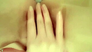 i admire this beautiful asian teen's solo hardcore performance