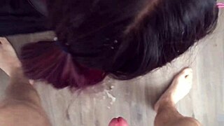 Extreme Tied Up Facefucking For A Submissive Indian Slut