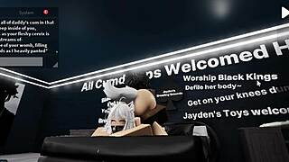 Roblox Cat Girl Bent Over For Big Black Cock In Doggystyle