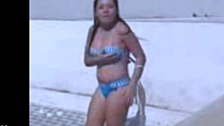 Eu filmando minha amiga linda e gostosa.