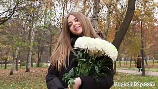 At Nine Months Pregnant, Long Walks Tire Me Out Outdoors