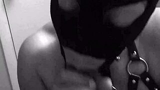 roxy the submissive wife sucking cock in bdsm scene