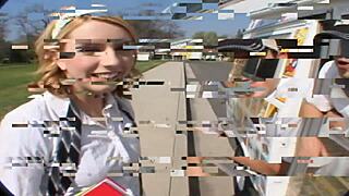 Lexi Belle Gets Bent Over For Doggystyle Bang By Ice Cream Man With Cum Swapping