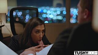 Latina Gianna Bent Over for Cunilingus, Gaping, and Anal Fantasies!