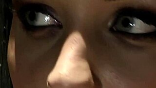 Seductive Aletta Ocean is bound in bondage, begging for cock in this male domination roleplay part 2.