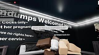 Roblox Cat Girl Bent Over For Big Black Cock In Doggystyle