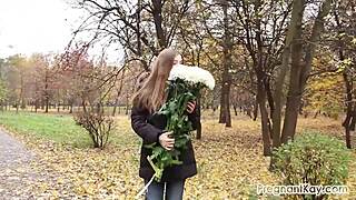 At Nine Months Pregnant, Long Walks Tire Me Out Outdoors