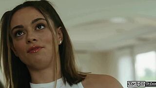 Coach impregnates cheerleader and helps cover it up with oral and licking