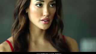 Chloe amour engages in seductive games with intriguing challenges