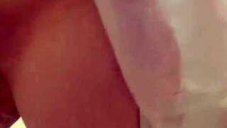 sexy girl rides big dildo, send love for more videos