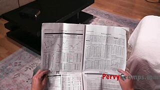 i noticed step gramps' hidden boner and it led to forbidden fucking fun with young teen