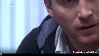 rebecca atkinson gives handjob and blowjob topless