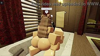 Brunette with a fat ass, are you sucking and fucking in the bathtub?