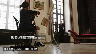 amirah and sophie turn music class into anal fun?