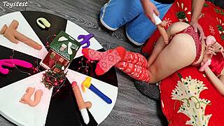 Double Penetration Dildos Destroy Tight Pussy Orgasm Milf Homemade Teen 18+ Young 18+