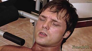 kumalott big tits milf brunette hard fast banging at gym