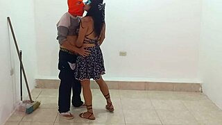 When You Just Go To Work And End Up Having A Hot Day Lazy And Rebel Employee Talks With Her Coworker Then The Bosss Stepson Arrives And They End Up Having Sex At Work