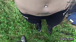 Striking Czech Girl Seduced and Pounded in Shop!