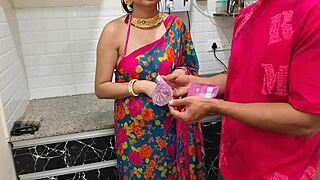 Stepmom Teaches Stepson Female Condom Then Gets Pussy Creampie